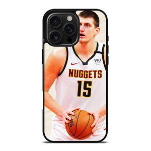 NIKOLA JOKIC DENVER NUGGETS 4 iPhone 16 Pro Max Case Cover