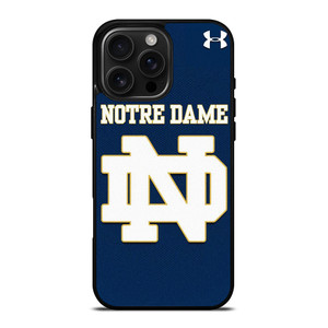 NOTRE DAME FIGHTING UNDER ARMOUR iPhone 16 Pro Max Case Cover