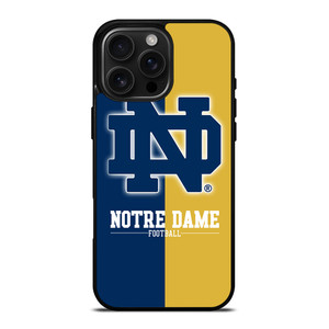 NOTRE DAME FOOTBALL LOGO iPhone 16 Pro Max Case Cover