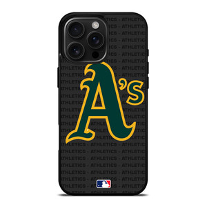 OAKLAND ATHLETICS BASEBALL BLACK iPhone 16 Pro Max Case Cover