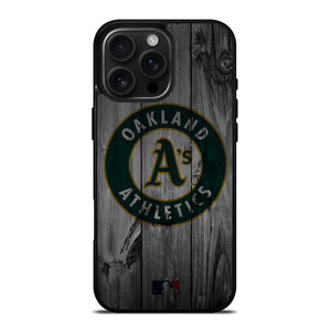 OAKLAND ATHLETICS BASEBALL MLB WOOD LOGO iPhone 16 Pro Max Case Cover OAKLAND ATHLETICS BASEBALL MLB WOOD LOGO iPhone 16 Pro Max Case Cover