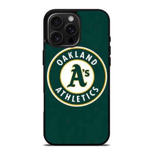 OAKLAND ATHLETICS MLB BASEBALL LOGO iPhone 16 Pro Max Case Cover