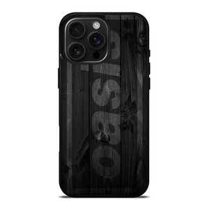 OASIS ROCK BAND WOODEN LOGO iPhone 16 Pro Max Case Cover