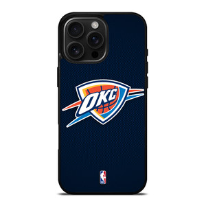OKLAHOMA CITY THUNDER BASKETBALL NBA iPhone 16 Pro Max Case Cover