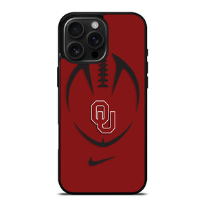 OKLAHOMA UNIVERSITY FOOTBALL iPhone 16 Pro Max Case Cover