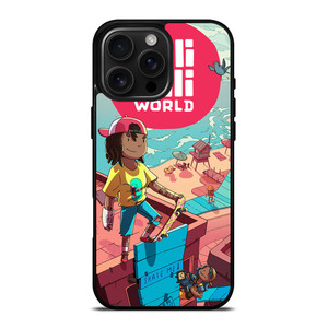 OLLIOLLI WORLD GAMES LOGO iPhone 16 Pro Max Case Cover
