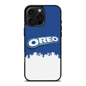 OREO CHOCOLATE MILK COOKIES LOGO iPhone 16 Pro Max Case Cover