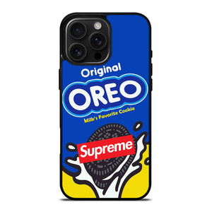 OREO CHOCOLATE MILK COOKIES SUPREME iPhone 16 Pro Max Case Cover OREO CHOCOLATE MILK COOKIES SUPREME iPhone 16 Pro Max Case Cover