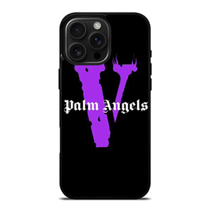 PALM ANGELS VLONE PURPLE iPhone 16 Pro Max Case Cover