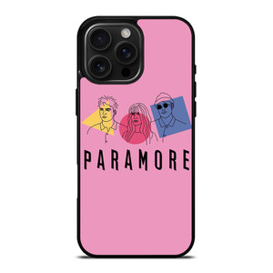 PARAMORE ROCK BAND PINK iPhone 16 Pro Max Case Cover