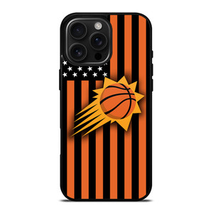 PHOENIX SUNS NBA USA FLAG iPhone 16 Pro Max Case Cover