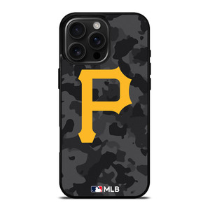 PITTSBURGH PIRATES BASEBALL BLACK CAMO iPhone 16 Pro Max Case Cover PITTSBURGH PIRATES BASEBALL BLACK CAMO iPhone 16 Pro Max Case Cover