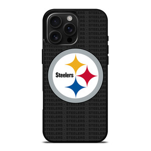 PITTSBURGH STEELERS FOOTBALL TEXT iPhone 16 Pro Max Case Cover