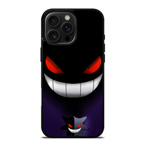 POKEMON GENGAR FACE iPhone 16 Pro Max Case Cover POKEMON GENGAR FACE iPhone 16 Pro Max Case Cover