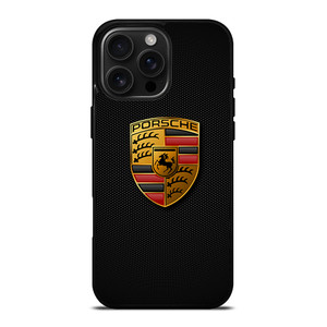 PORSCHE CARBON FIBER iPhone 16 Pro Max Case Cover
