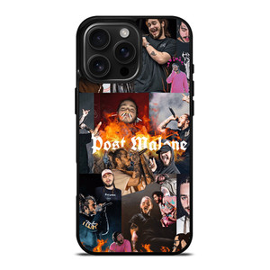 POST MALONE COLLAGE iPhone 16 Pro Max Case Cover