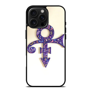 PRINCE PURPLE ART LOGO iPhone 16 Pro Max Case Cover PRINCE PURPLE ART LOGO iPhone 16 Pro Max Case Cover