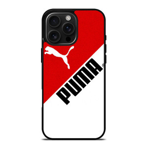 PUMA RED LOGO iPhone 16 Pro Max Case Cover