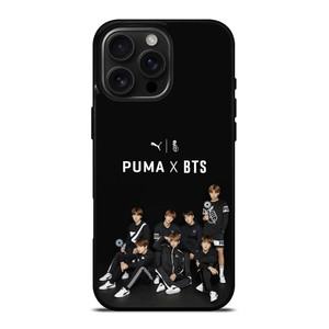 PUMA X BTS KPOP iPhone 16 Pro Max Case Cover PUMA X BTS KPOP iPhone 16 Pro Max Case Cover