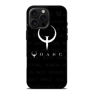QUAKE GAMES LOGO 2 iPhone 16 Pro Max Case Cover