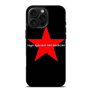 RAGE AGAINST THE MACHINE ROCK BAND LOGO iPhone 16 Pro Max Case Cover