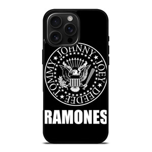 RAMONES ROCK BAND LOGO iPhone 16 Pro Max Case Cover