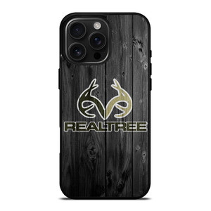 REALTREE WOODEN LOGO iPhone 16 Pro Max Case Cover REALTREE WOODEN LOGO iPhone 16 Pro Max Case Cover
