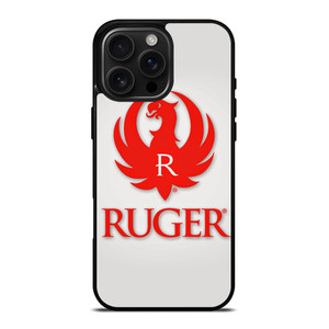 RUGER FIREARM WHITE iPhone 16 Pro Max Case Cover RUGER FIREARM WHITE iPhone 16 Pro Max Case Cover