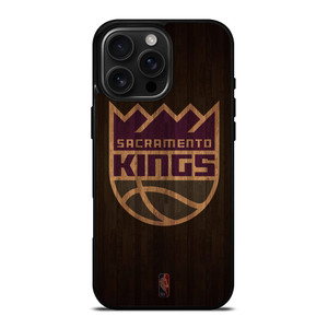 SACRAMENTO KINGS BASKETBALL COURT NBA iPhone 16 Pro Max Case Cover