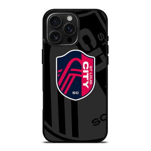 SAINT LOUIS CITY MLS BLACK iPhone 16 Pro Max Case Cover