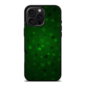 SAINT PATRICKS SHAMROCK LEAF iPhone 16 Pro Max Case Cover