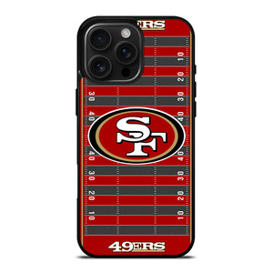 SAN FRANCISCO 49ERS FOOTBALL FIELD iPhone 16 Pro Max Case Cover