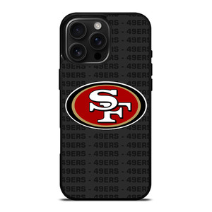 SAN FRANCISCO 49ERS FOOTBALL TEXT iPhone 16 Pro Max Case Cover