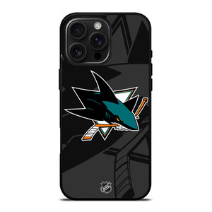 SAN JOSE SHARKS NHL TEAM iPhone 16 Pro Max Case Cover