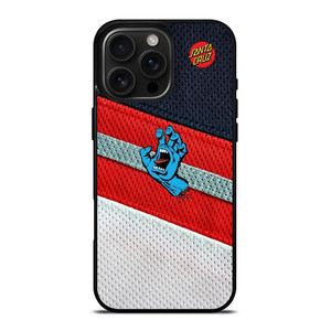 SANTA CRUZ SCREAMING HAND SKATEBOARD iPhone 16 Pro Max Case Cover