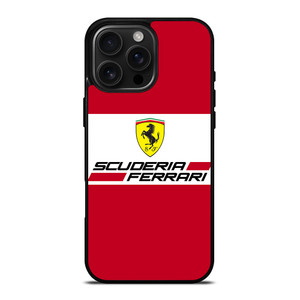 SCUDERIA FERRARI FORMULA ONE F1 RACING iPhone 16 Pro Max Case Cover