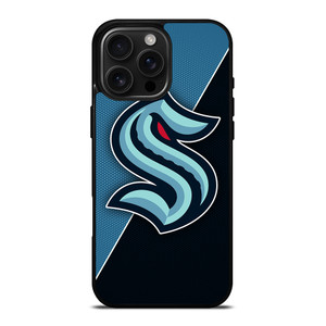 SEATTLE KRAKEN NHL HOCKEY LOGO iPhone 16 Pro Max Case Cover
