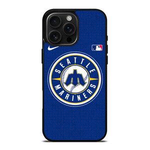 SEATTLE MARINERS MLB BASEBALL LOGO iPhone 16 Pro Max Case Cover