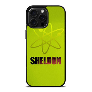 SHELDON COOPER BIG BANG THEORY LOGO iPhone 16 Pro Max Case Cover