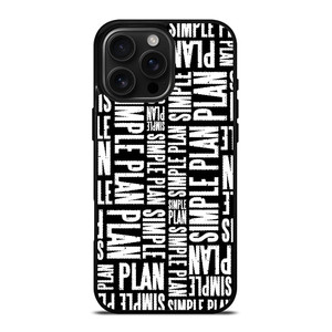 SIMPLE PLAN ROCK BAND LOGO iPhone 16 Pro Max Case Cover