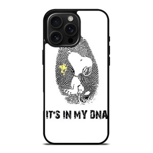 SNOOPY THE PEANUTS FINGER PRINT MY DNA iPhone 16 Pro Max Case Cover