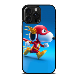 SNOOPY THE PEANUTS THE FLASH iPhone 16 Pro Max Case Cover