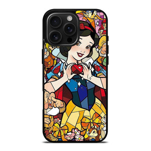 SNOW WHITE DISNEY PRINCESS MOZAIC ART iPhone 16 Pro Max Case Cover