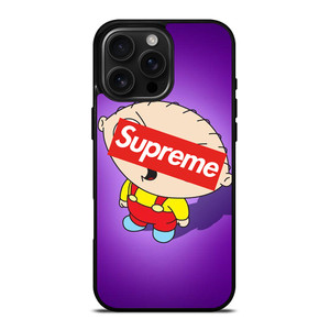 STEWIE GRIFFIN FAMILY GUY SUPREME iPhone 16 Pro Max Case Cover