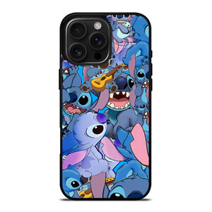 STITCH CARTOON COLLAGE iPhone 16 Pro Max Case Cover STITCH CARTOON COLLAGE iPhone 16 Pro Max Case Cover