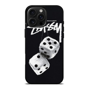 STUSSY FUZZY DICE iPhone 16 Pro Max Case Cover