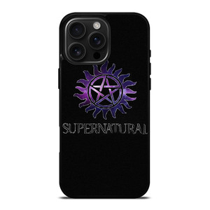 SUPERNATURAL MOVIES LOGO iPhone 16 Pro Max Case Cover