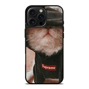 SUPREME CUTE CAT iPhone 16 Pro Max Case Cover SUPREME CUTE CAT iPhone 16 Pro Max Case Cover