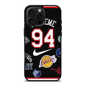 SUPREME NIKE NBA BASKETBALL iPhone 16 Pro Max Case Cover SUPREME NIKE NBA BASKETBALL iPhone 16 Pro Max Case Cover