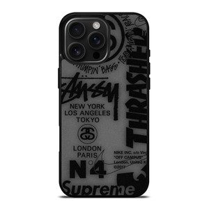SUPREME STUSSY HYPEBEAST iPhone 16 Pro Max Case Cover